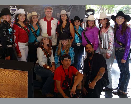 Celebrity contestants and our awesome staff