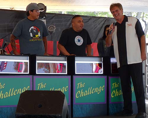 Everyone gets involed and becomes part of the fun at the state fair