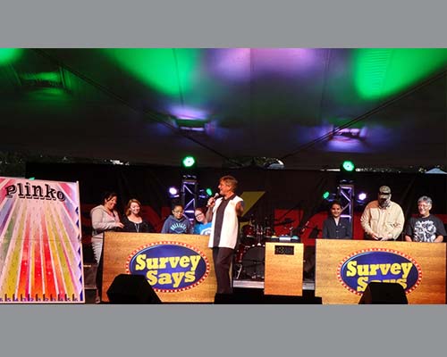 Fun for the contestants and the audience