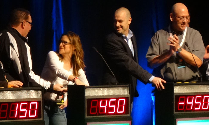 Contestants playing Scenario in Atlanta